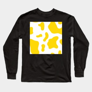 Yellow Cow Long Sleeve T-Shirt